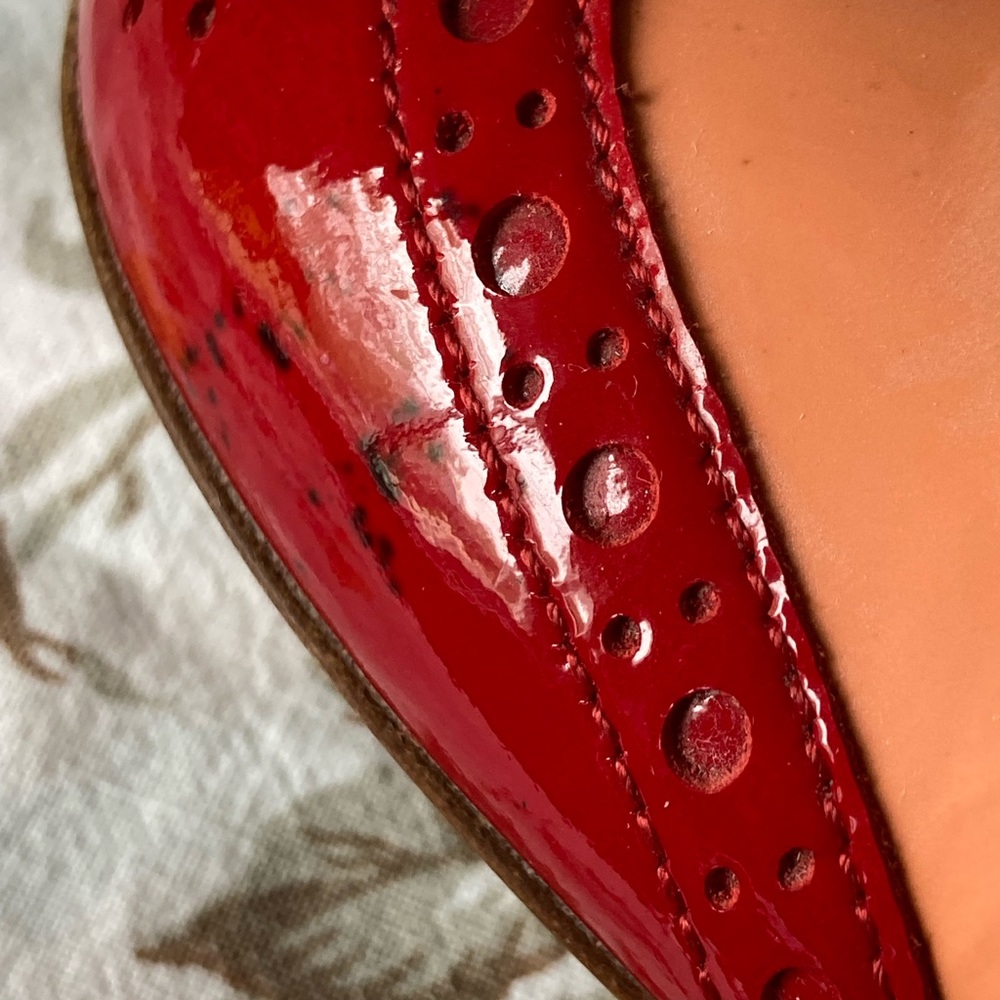 Miu Miu Naplak Patch In Red And Pink Color Way - … - image 6